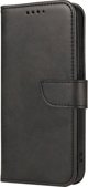 Hurtel Magnet Case κομψή θήκη με καπάκι και λειτουργία βάσης Honor Magic 4 Pro μαύρο