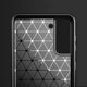 Εύκαμπτο κάλυμμα Hurtel Carbon Case για Samsung Galaxy S21+ 5G (S21 Plus 5G) μπλε