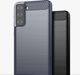 Εύκαμπτο κάλυμμα Hurtel Carbon Case για Samsung Galaxy S21+ 5G (S21 Plus 5G) μπλε