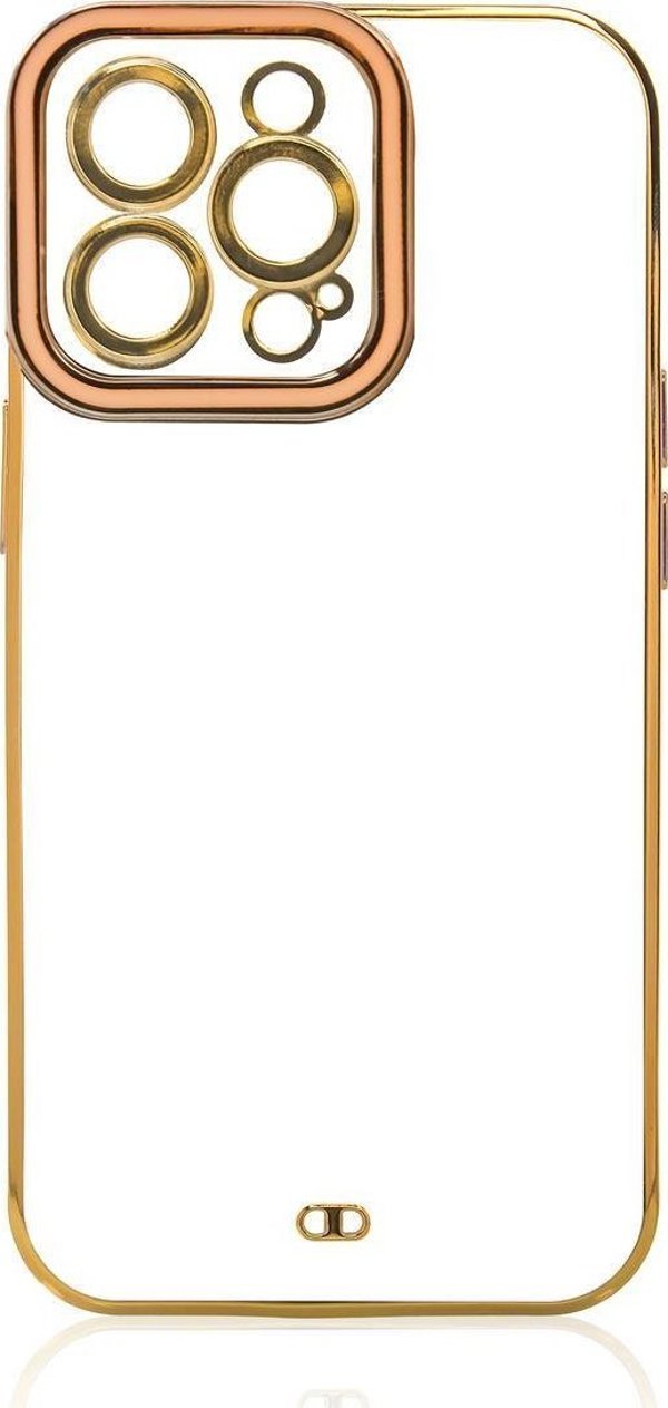 Hurtel Fashion Case θήκη για Xiaomi Redmi Note 11 Pro ζελατινώδες κάλυμμα με χρυσό πλαίσιο χρυσό