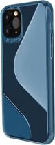 Hurtel S-Case ελαστική θήκη κάλυμμα Huawei P40 Lite E μπλε