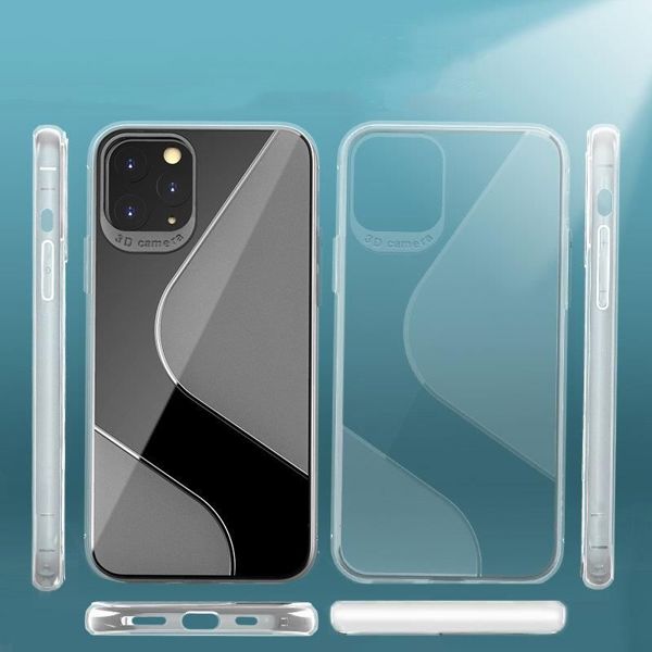 Hurtel S-Case ελαστική θήκη κάλυμμα Huawei P40 Lite E μπλε