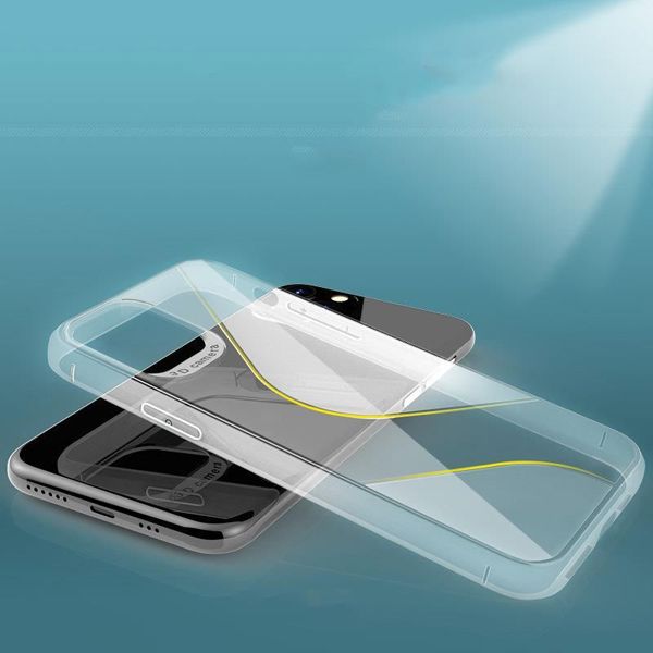 Hurtel S-Case ελαστική θήκη κάλυμμα Huawei P40 Lite E μπλε
