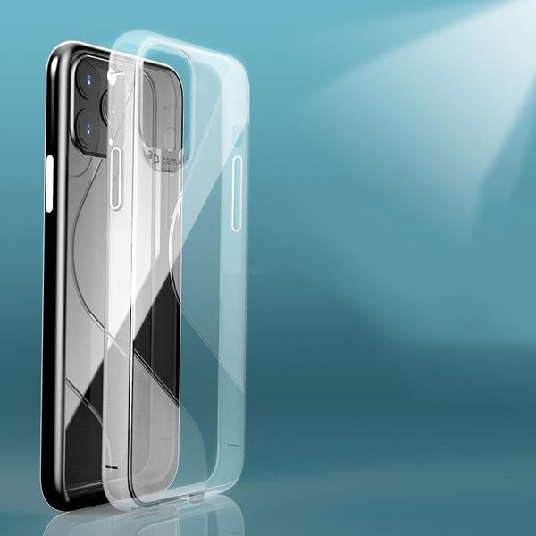 Hurtel S-Case ελαστική θήκη κάλυμμα Huawei P40 Lite E μπλε
