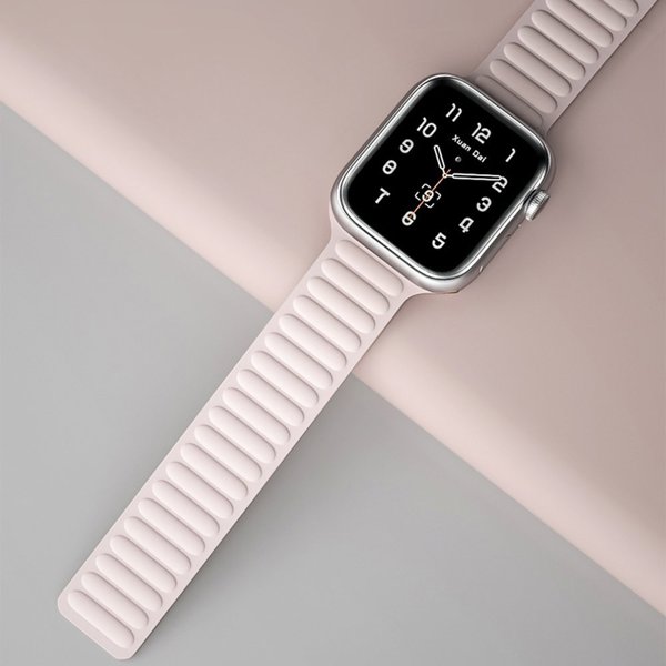 Μαγνητικό λουράκι Hurtel για Watch 6 / 5 / 4 / 3 / 2 / SE (44mm / 42mm) μαγνητικό βραχιόλι κόκκινο
