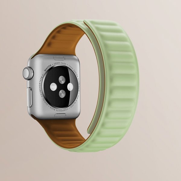 Μαγνητικό λουράκι Hurtel για Watch 6 / 5 / 4 / 3 / 2 / SE (44mm / 42mm) μαγνητικό βραχιόλι κόκκινο