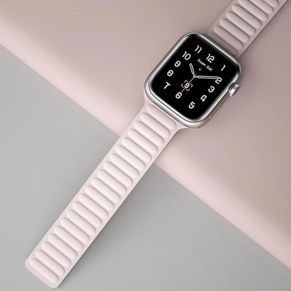 Μαγνητικό λουράκι Hurtel για Watch 6 / 5 / 4 / 3 / 2 / SE (44mm / 42mm) μαγνητικό βραχιόλι καφέ