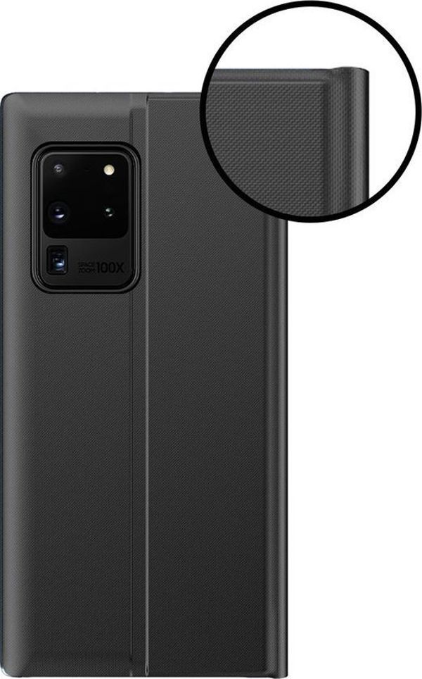 Hurtel New Sleep Case θήκη με καπάκι με λειτουργία βάσης Samsung Galaxy A02s μπλε