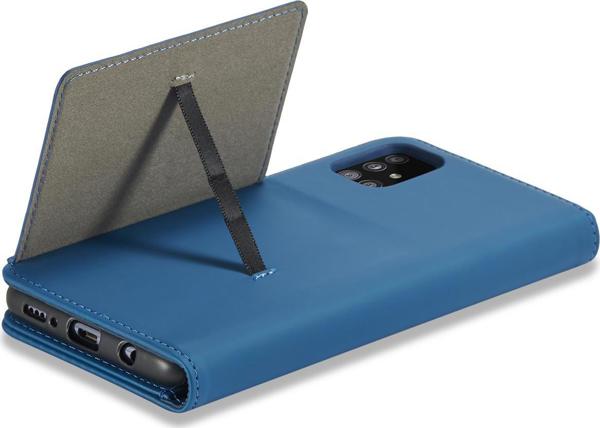 Θήκη καρτών μαγνήτης για Xiaomi Redmi Note 11 Pro πορτοφόλι για κάρτες βάση μπλε