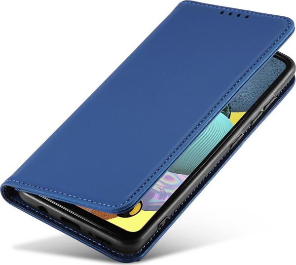 Θήκη καρτών μαγνήτης για Xiaomi Redmi Note 11 Pro πορτοφόλι για κάρτες βάση μπλε