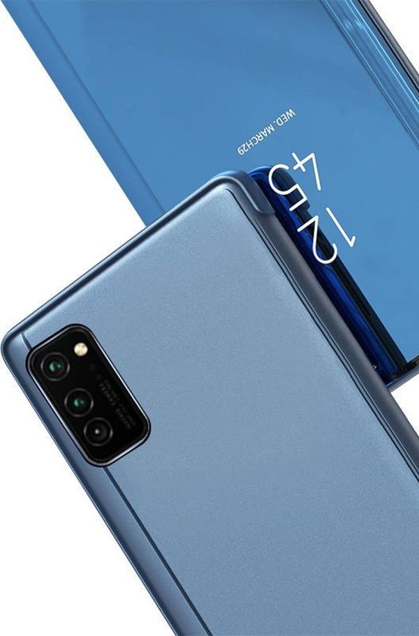 Θήκη Hurtel Clear View με καπάκι Samsung Galaxy A72 ροζ