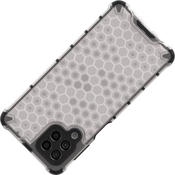 Θήκη Honeycomb Hurtel με θήκη από ζελέ για Samsung Galaxy M53 5G μαύρο