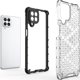 Θήκη Honeycomb Hurtel με θήκη από ζελέ για Samsung Galaxy M53 5G μαύρο