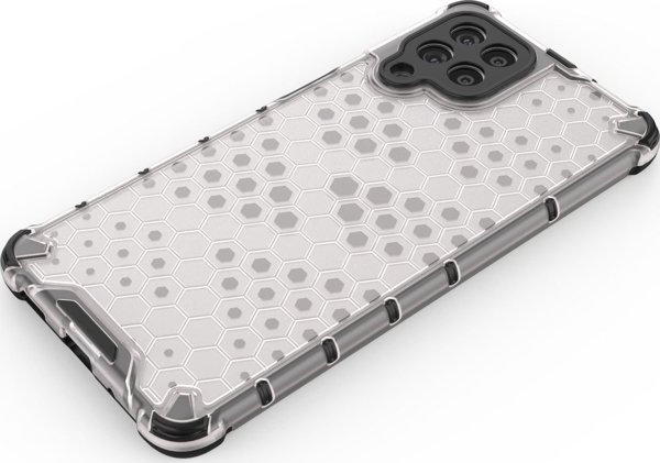 Θήκη Honeycomb Hurtel με θήκη από ζελέ για Samsung Galaxy M53 5G μαύρο