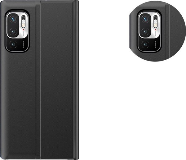 Hurtel New Sleep Case θήκη με καπάκι με λειτουργία βάσης Xiaomi Redmi Note 11 Pro 5G / 11 Pro μπλε
