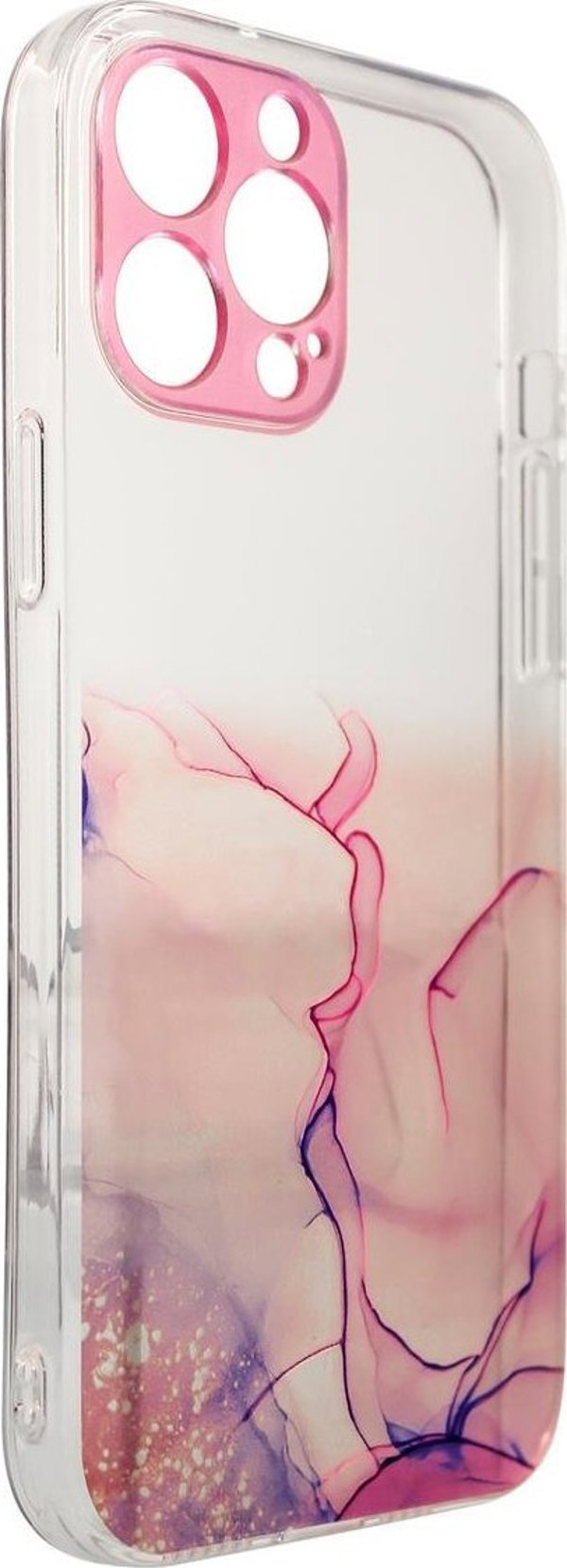 Hurtel Marble Case θήκη για iPhone 12 Pro Max ζελατινώδες κάλυμμα μάρμαρο ροζ