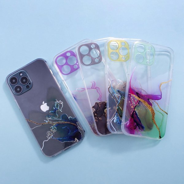 Hurtel Marble Case θήκη για iPhone 12 Pro Max ζελατινώδες κάλυμμα μάρμαρο ροζ