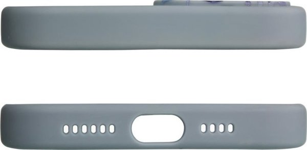 Θήκη Hurtel Design για iPhone 12 Pro Max με σκούρα μπλε λουλούδια