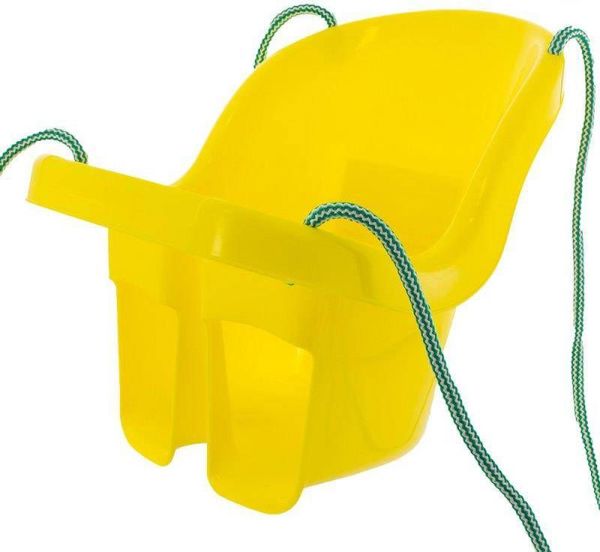 Παιδική Κούνια Tega Baby Bucket Swing, Κάθισμα για Εσωτερικό και Εξωτερικό Χώρο, Κίτρινη