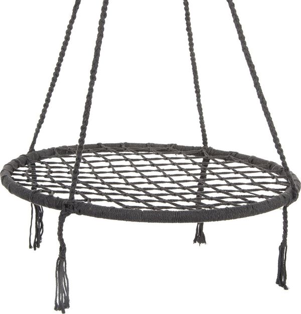 Κούνια Royokamp Αιώρα δαντελωτή 80cm γκρι