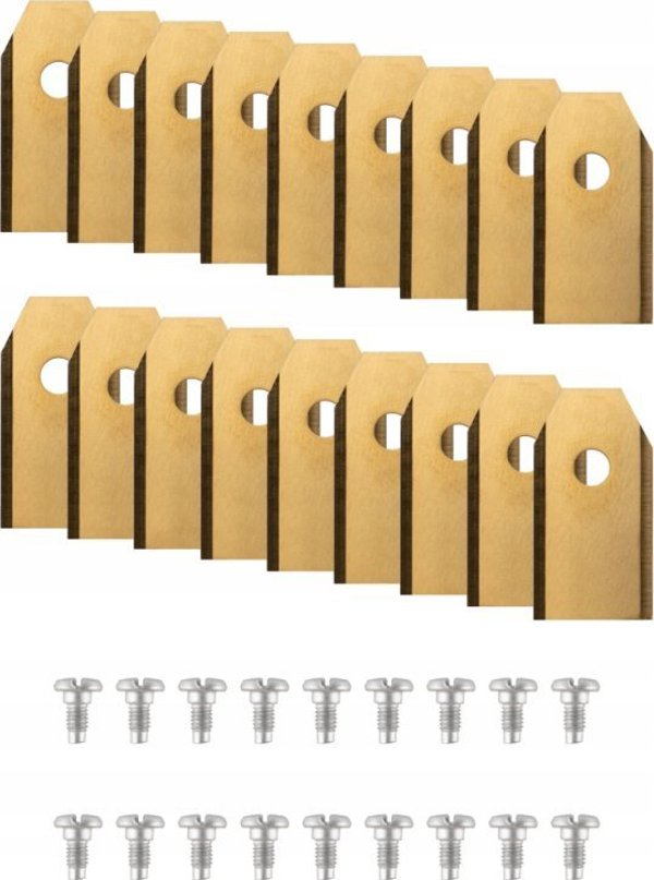 HUSQVARNA/GARDENA ROBOT MOWING BLADES 18 pcs. TITAN GOLD