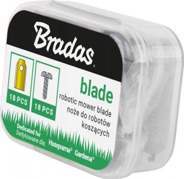 HUSQVARNA/GARDENA ROBOT MOWING BLADES 18 pcs. TITAN GOLD