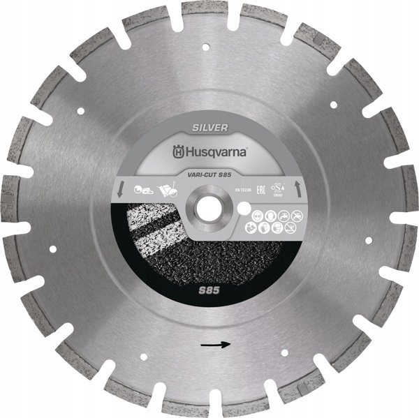 Δίσκος διαμαντιού για άσφαλτο HUSQVARNA Vari-Cut S85 500x25,4mm