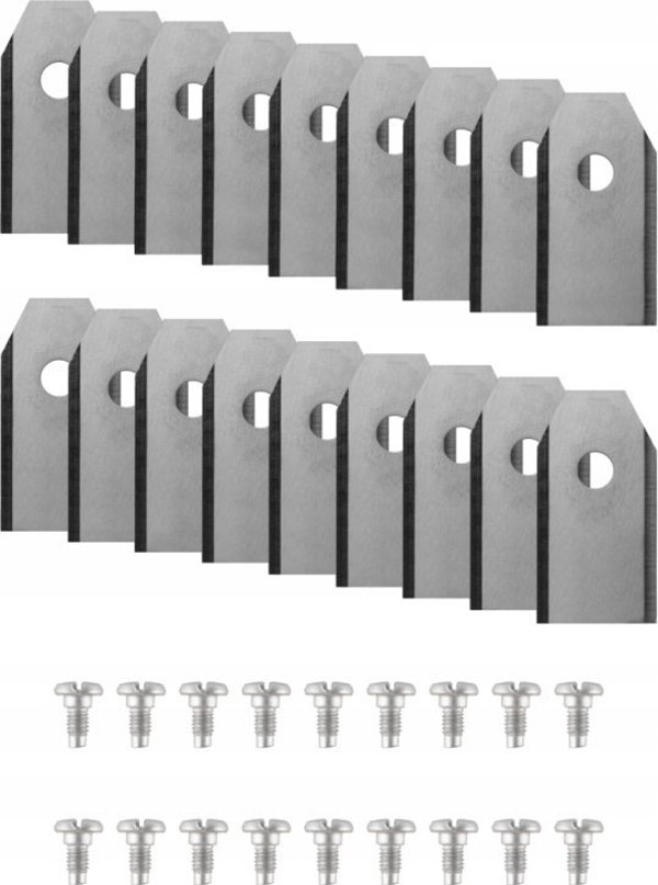 HUSQVARNA/GARDENA ROBOT MOWING BLADES 18 pcs. NEUTRAL