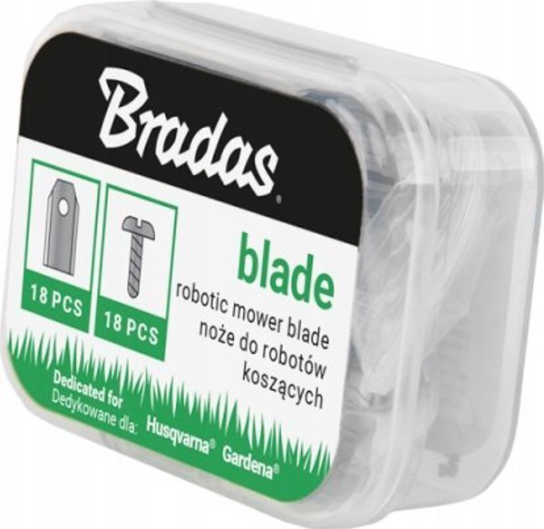 HUSQVARNA/GARDENA ROBOT MOWING BLADES 18 pcs. NEUTRAL