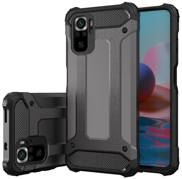 Υβριδική Θήκη Θωράκισης pancerne hybrydowe etui pokrowiec Xiaomi Redmi Note 11 Pro+ 5G (China) / 11 Pro 5G (China) / Mi11i HyperCharge / Poco X4 NFC 5G μαύρο