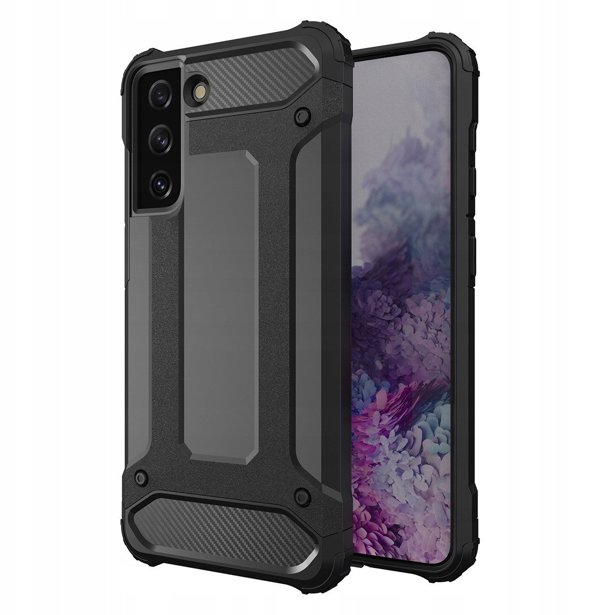Υβριδική θήκη Armor για Samsung Galaxy S23+ θωρακισμένη υβριδική θήκη μαύρη