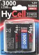 Hycell Μπαταρία HyCell D / R20 3000mAh 2 τεμ.