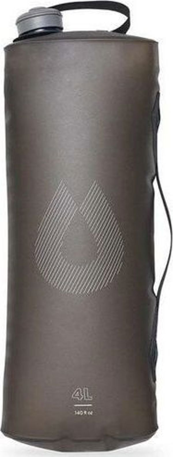 HydraPak Seeker Πτυσσόμενο Μπουκάλι Νερού 4000ml Καφέ – Ελαφρύ & Ανθεκτικό για Outdoor Δραστηριότητες