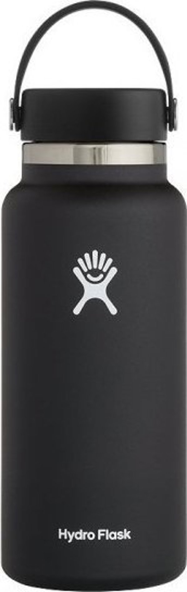 Hydro Flask Θερμός ταξιδιού Wide Mouth 2.0 Flex Cap 0.94 l Μαύρο-κίτρινο