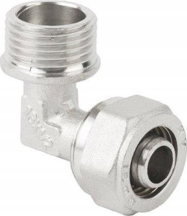 Hydroland Γωνιακός Σύνδεσμος PEX 20mm x 1/2" Αρσενικός, Για Ύδρευση & Θέρμανση - PX-R.KOGZ.20X1/2