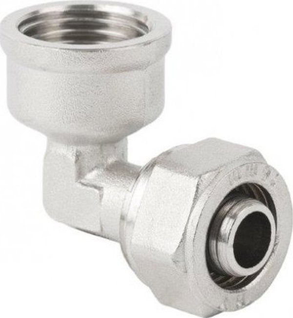 Hydroland Γωνιακός Σύνδεσμος PEX 25mm x 3/4" Θηλυκός για Ύδρευση και Θέρμανση - PX-R.KOGW.25X3/4