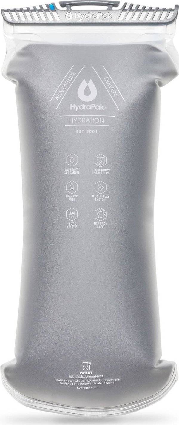 HydraPak Σάκος Νερού HydraPak Velocity IT 2L - Διαφανές Καθολικό