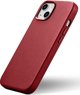 iCarer iCarer Θήκη Δερμάτινη θήκη από φυσικό δέρμα για iPhone 14 Plus κόκκινο (συμβατό με MagSafe)