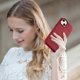 iCarer iCarer Θήκη Δερμάτινη θήκη από φυσικό δέρμα για iPhone 14 Plus κόκκινο (συμβατό με MagSafe)