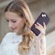 iCarer iCarer Case Leather θήκη από φυσικό δέρμα για iPhone 14 Plus σκούρο μοβ (συμβατό με MagSafe)