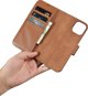iCarer iCarer Wallet Case 2in1 θήκη iPhone 14 Plus δερμάτινη θήκη με καπάκι Anti-RFID καφέ (WMI14220727-BN)