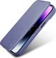 iCarer iCarer CE Premium Leather Folio Case δερμάτινη θήκη iPhone 14 Plus με μαγνητικό καπάκι MagSafe ανοιχτό μοβ (WMI14220715-LP)