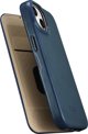 iCarer iCarer CE Oil Wax Premium Leather Folio Case δερμάτινη θήκη iPhone 14 Plus με μαγνητικό καπάκι MagSafe μπλε (AKI14220707-BU)