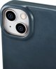 iCarer iCarer CE Oil Wax Premium Leather Folio Case δερμάτινη θήκη iPhone 14 Plus με μαγνητικό καπάκι MagSafe μπλε (AKI14220707-BU)