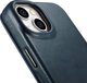 iCarer iCarer CE Oil Wax Premium Leather Folio Case δερμάτινη θήκη iPhone 14 Plus με μαγνητικό καπάκι MagSafe μπλε (AKI14220707-BU)