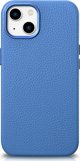iCarer iCarer Litchi Premium Leather Case δερμάτινη θήκη iPhone 14 Plus μαγνητική με MagSafe ανοιχτό μπλε (WMI14220711-LB)