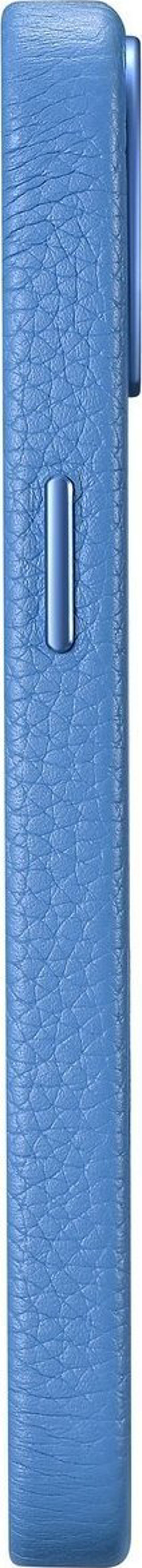 iCarer iCarer Litchi Premium Leather Case δερμάτινη θήκη iPhone 14 Plus μαγνητική με MagSafe ανοιχτό μπλε (WMI14220711-LB)