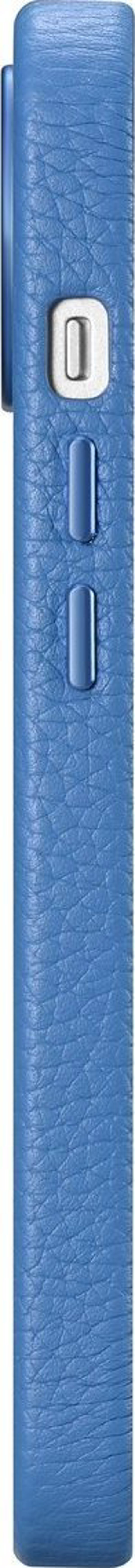iCarer iCarer Litchi Premium Leather Case δερμάτινη θήκη iPhone 14 Plus μαγνητική με MagSafe ανοιχτό μπλε (WMI14220711-LB)