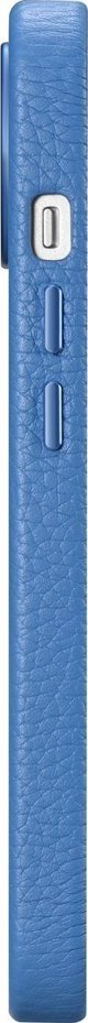 iCarer iCarer Litchi Premium Leather Case δερμάτινη θήκη iPhone 14 Plus μαγνητική με MagSafe ανοιχτό μπλε (WMI14220711-LB)