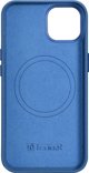 iCarer iCarer Litchi Premium Leather Case δερμάτινη θήκη iPhone 14 Plus μαγνητική με MagSafe ανοιχτό μπλε (WMI14220711-LB)